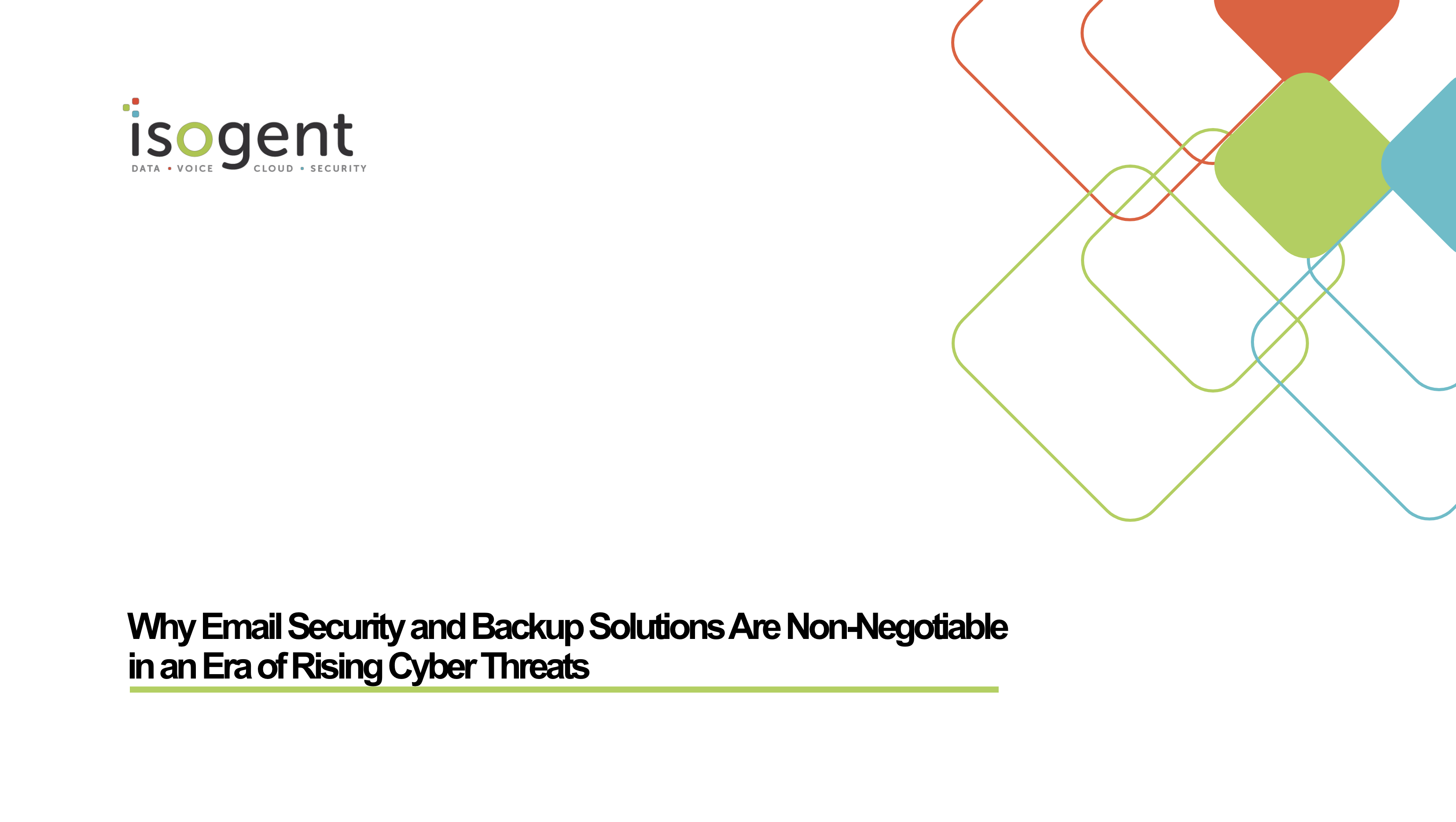 Why Email Security and Backup Solutions Are Non-Negotiable in an Era of Rising Cyber Threats